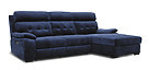 Casanova hoekbank blauw