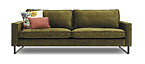 Pancho 2-zits bank velvet groen