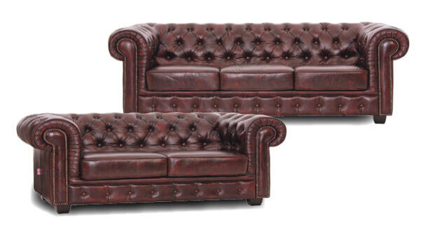 Birmingham 3- zits en 2-zits Chesterfield banken