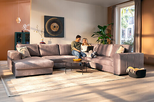 Alicante U Bank Licht Bruin Seats and Sofas