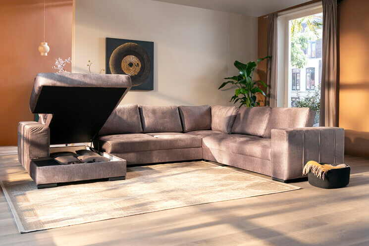 Alicante U Bank Licht Bruin Seats and Sofas