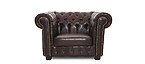 Edinburgh 1-zits chesterfield bank