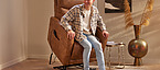 Clinton sta op stoel bruin Seats and Sofas