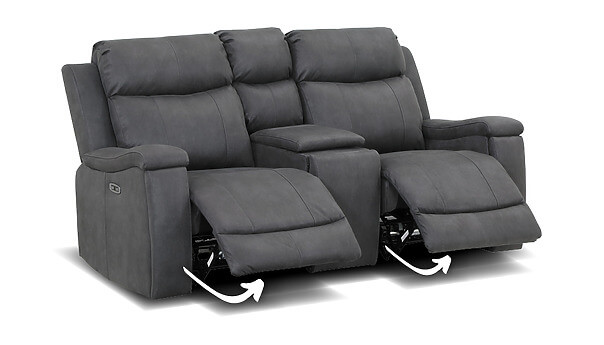 Harvey 2-zits bank met relaxfunctie Seats and Sofas