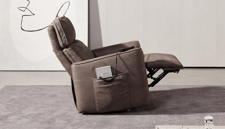 Grant relaxfauteuil taupe Seats and Sofas