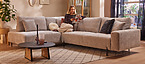 Brent hoekbank grijs Seats and Sofas