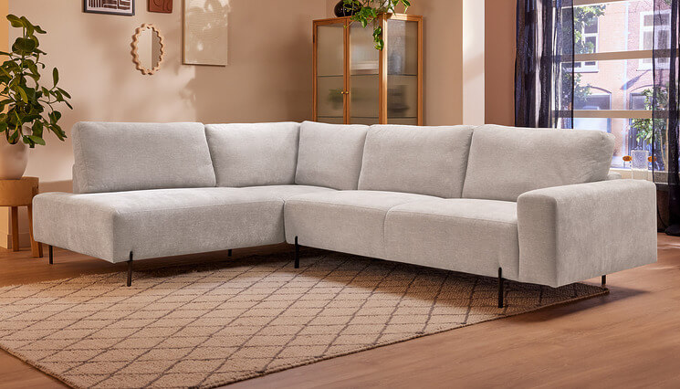 Brent hoekbank grijs Seats and Sofas