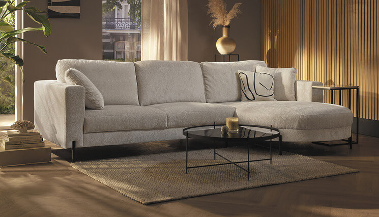 Pearl witte hoekbank Seats and Sofas