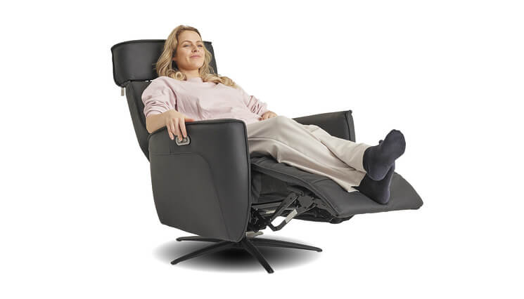 Reagan relaxfauteuil antraciet