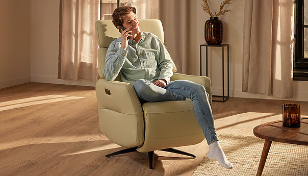 Roosevelt relaxfauteuil beige