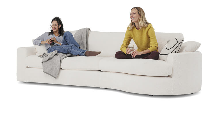 Beau organische bank teddy stof Seats and Sofas