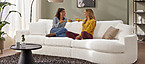 Beau teddystof bank Seats and Sofas