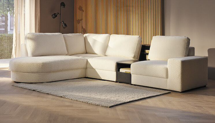 Home hoekbank wit Seats and Sofas