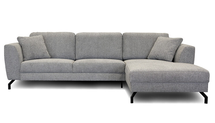 Lissabon hoekbank grijs
