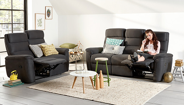 Opal bankstel met relaxfunctie