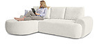 Teddy witte hoekbank Seats and Sofas