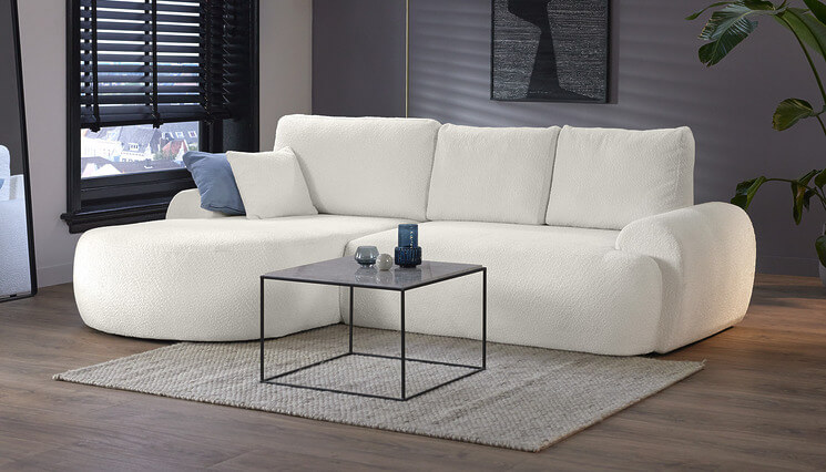 Teddy witte hoekbank Seats and Sofas
