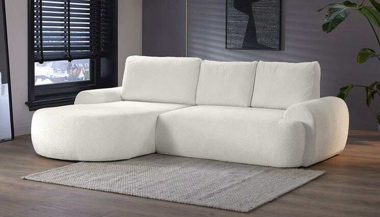 Teddy witte hoekbank Seats and Sofas
