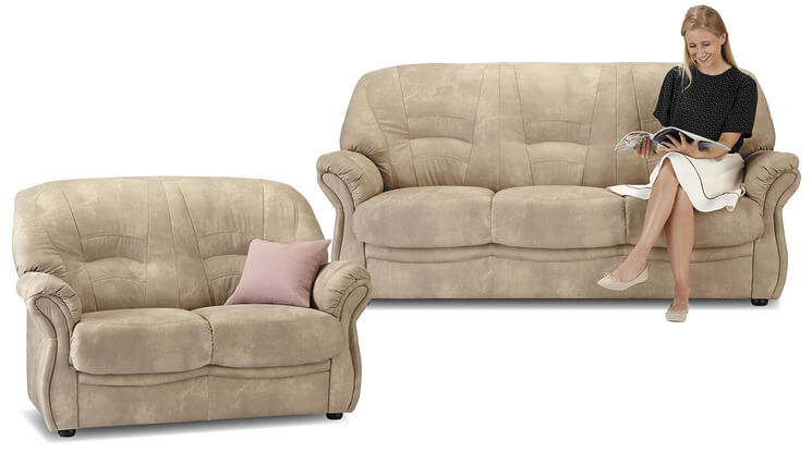 Windsor bankstel taupe