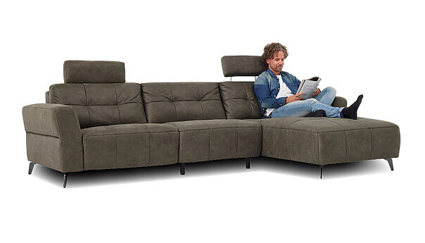 Bronx hoekbank antraciet Seats and Sofas