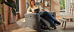 Bush relaxfauteuil grijs Seats and Sofas
