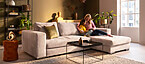 Alicante Hoekbank Licht Grijs Seats and Sofas