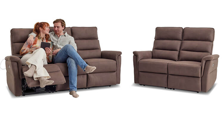 Colombo 3+2-zits bank met relaxfunctie Seats and Sofas