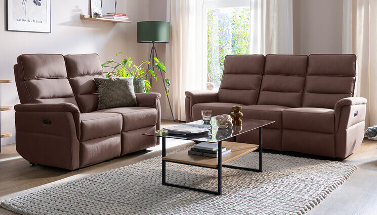 Colombo 3+2-zits bank met relaxfunctie Seats and Sofas
