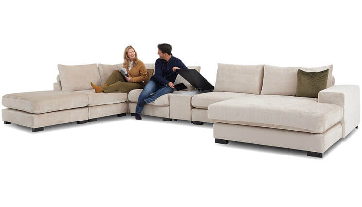 Florence U bank beige