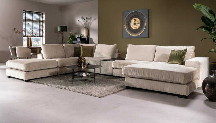 Florence U bank beige