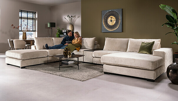 Florence U bank beige