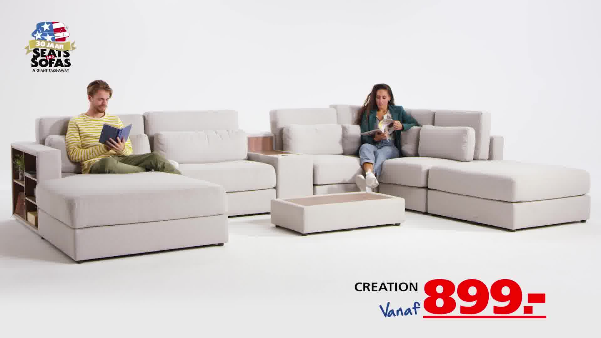 Creation Elementenbank Seats and Sofas TVC