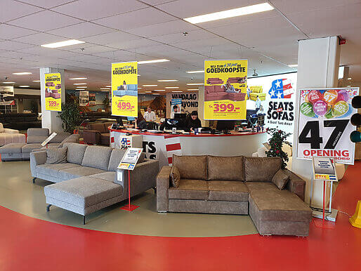 Seats and Sofas Megastore Capelle a/d IJssel Rotterdam