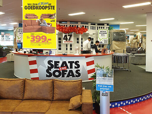 Seats and Sofas Megastore Den Haag