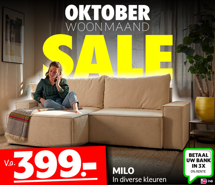 Oktober Woonmaand Sale