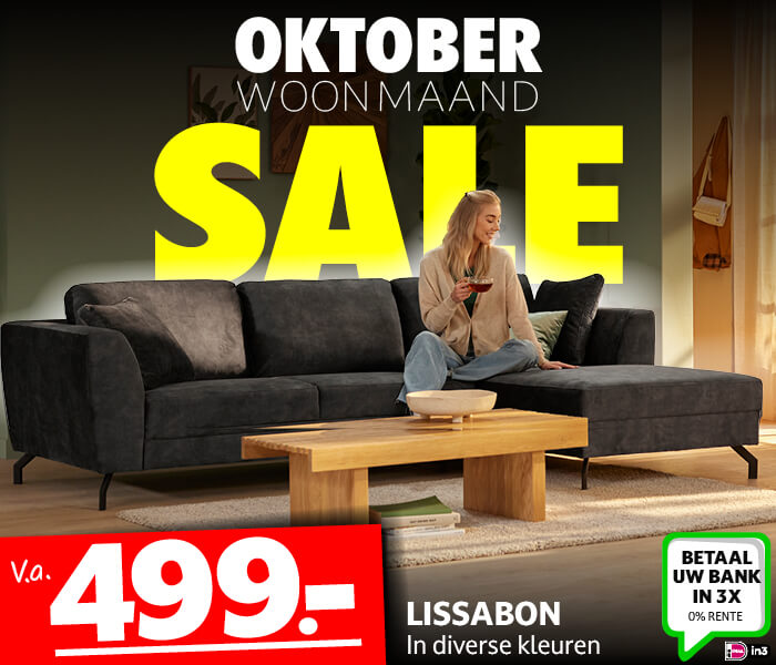 Oktober Woonmaand Sale