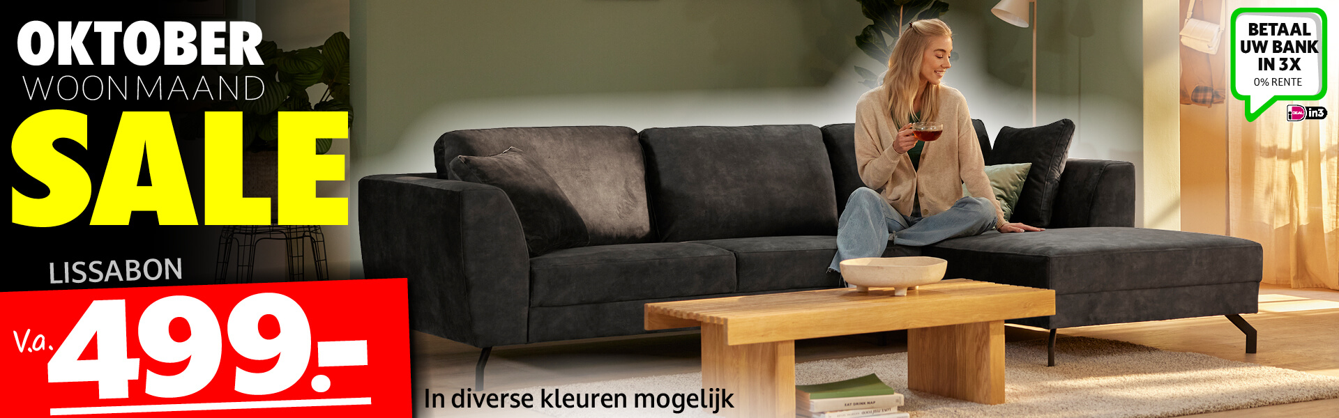 Oktober Woonmaand Sale
