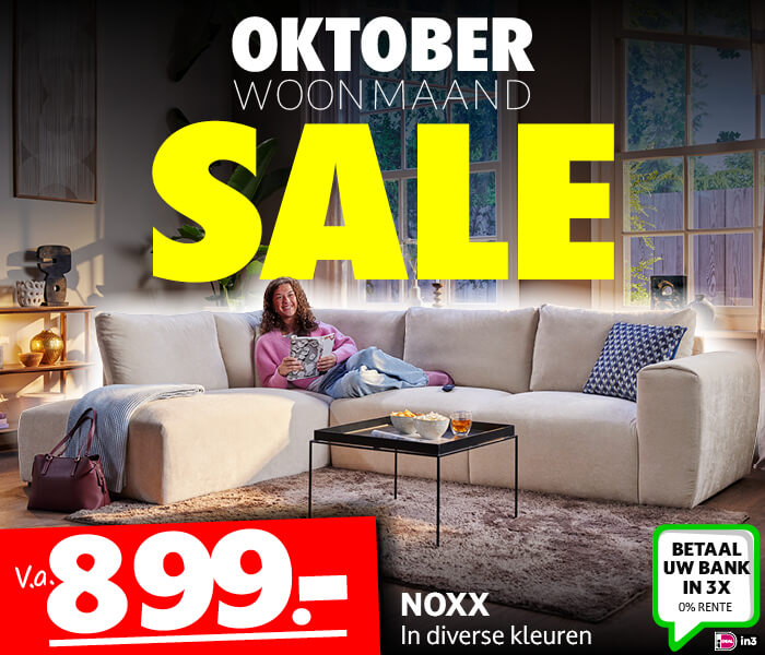 Oktober Woonmaand Sale