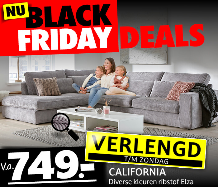 Black Friday Deals verlengd